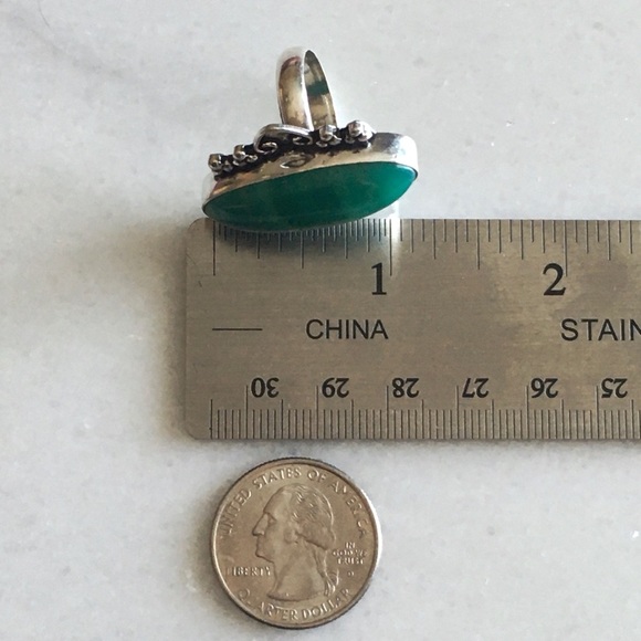 Botswana Agate Stone Ring Size 6 - Picture 10 of 12